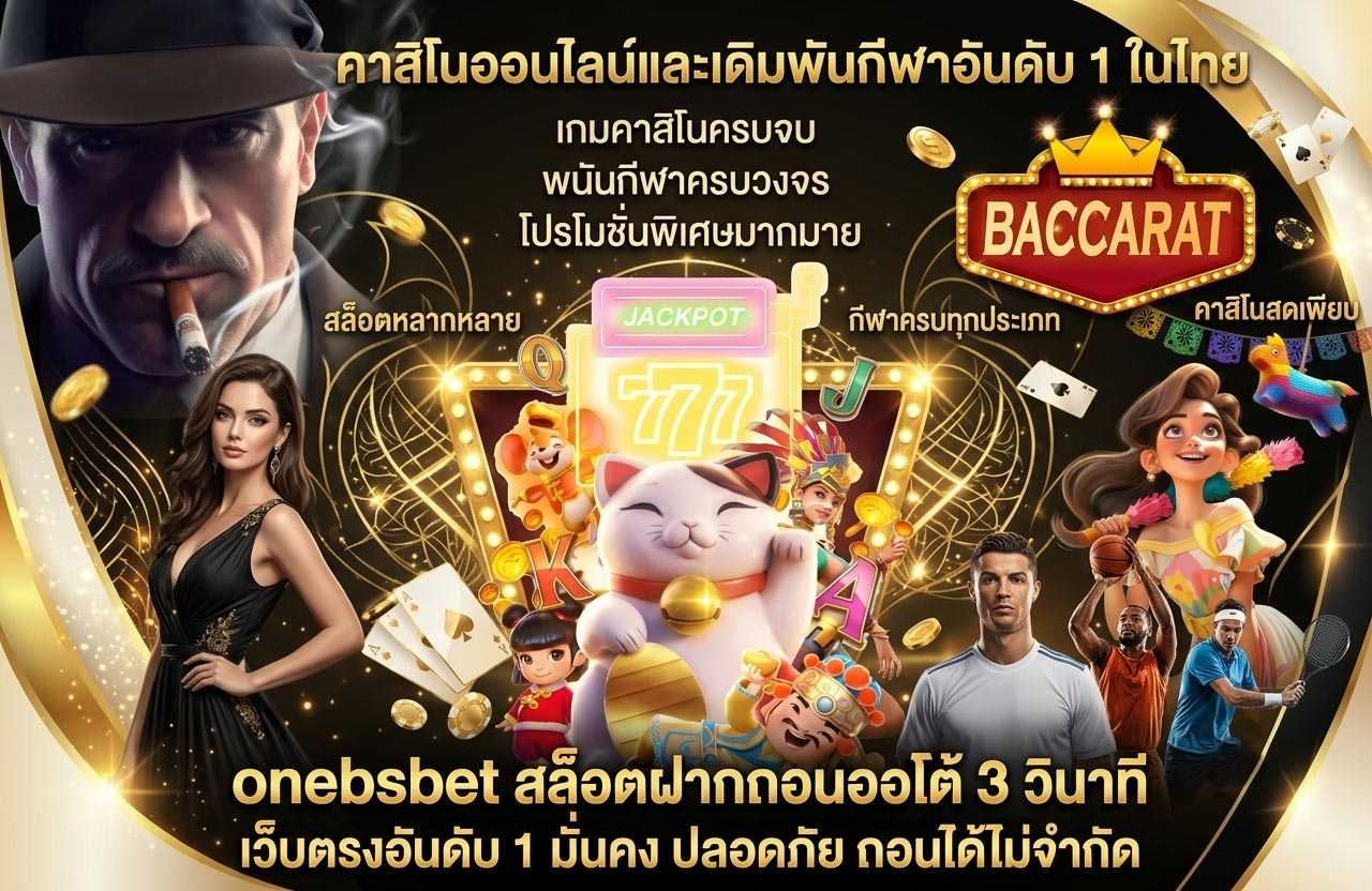 สมัครสมาชิกสล็อตเว็บตรงonebsbet รับโปรโมชั่นเครดิตฟรี